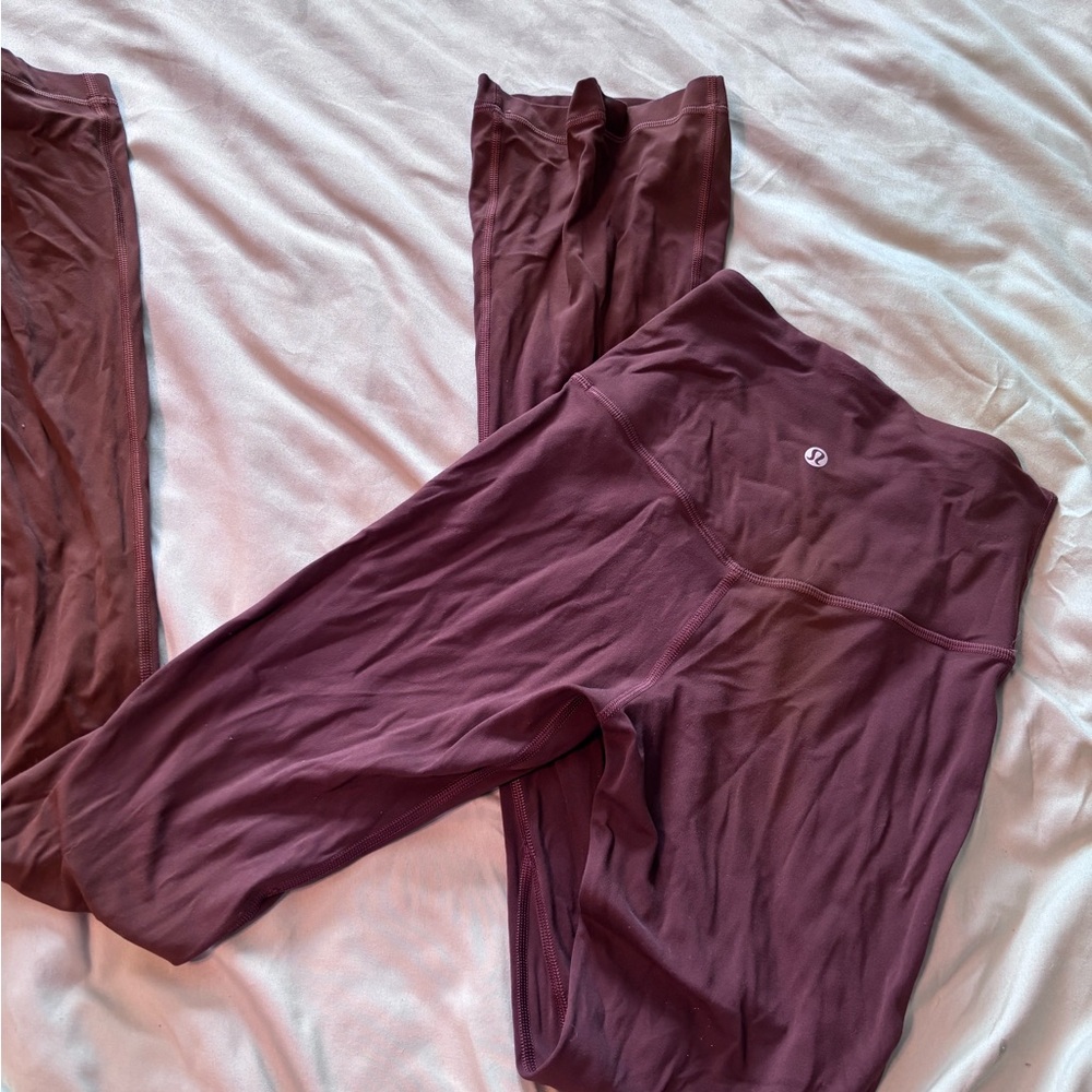 lululemon athletica Coffee Brown Active Leggings